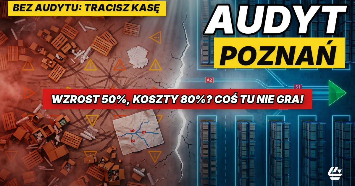 audyt logistyczny Poznań, audyt magazynu Poznań, audyt logistyki Wielkopolska - LOCURA