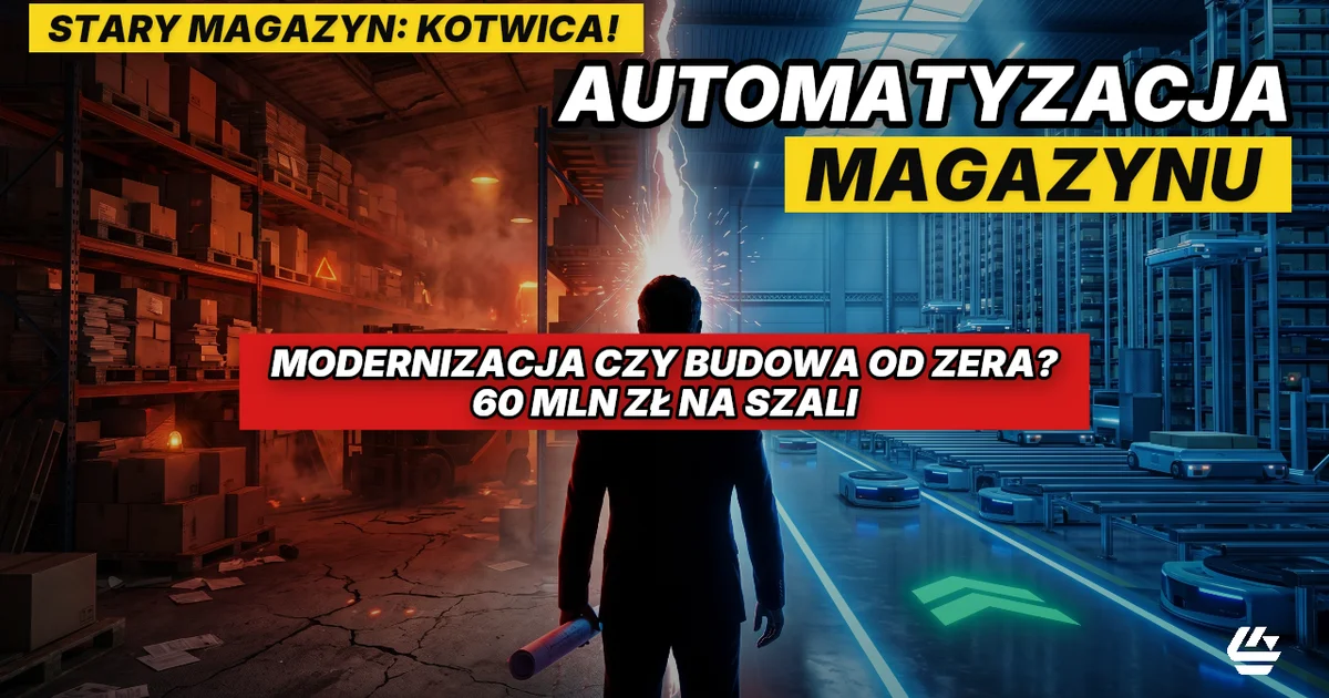 automatyzacja magazynu, modernizacja magazynu, budowa magazynu od zera - LOCURA
