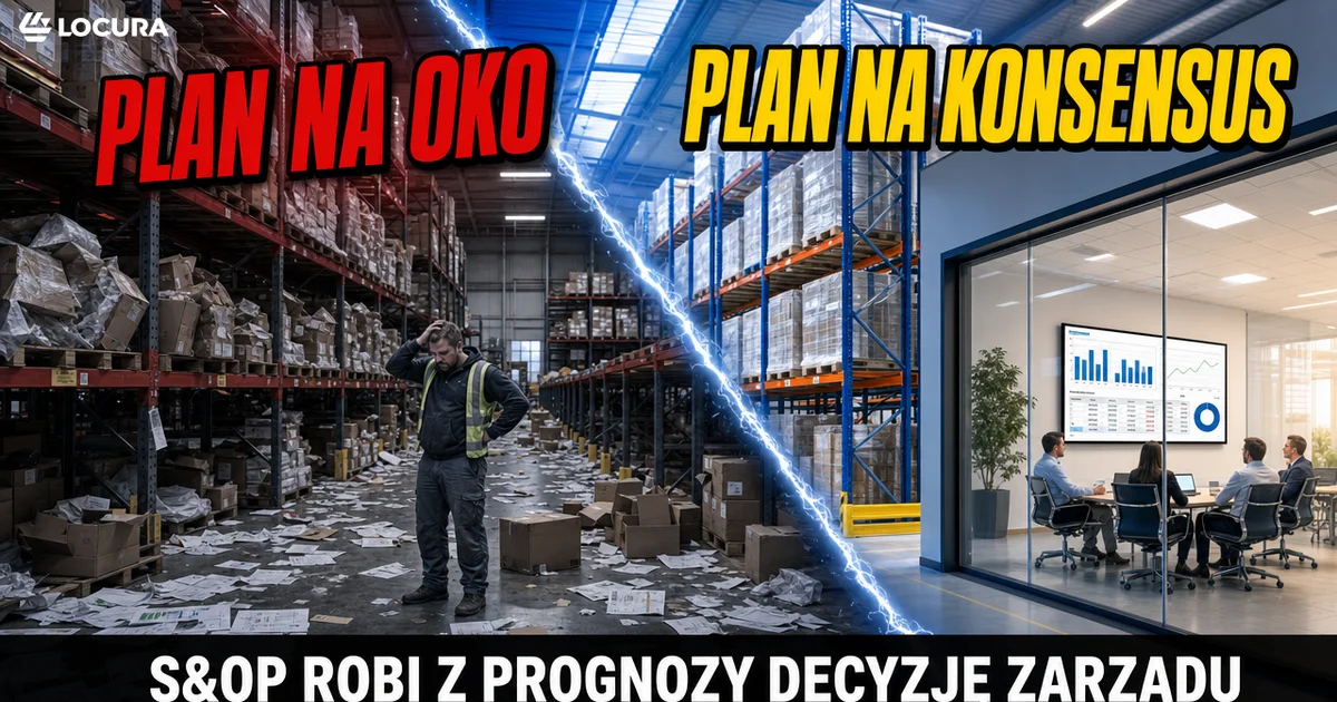 S&OP, planowanie sprzedaży i operacji, konsensus popytu - LOCURA