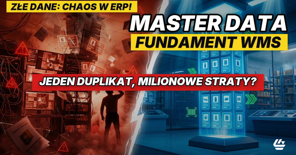 master data, dane podstawowe, zarządzanie danymi magazyn - LOCURA