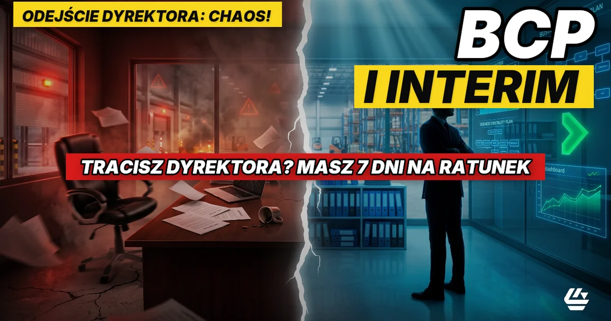 odejście dyrektora logistyki, BCP logistyka, interim manager logistyka - LOCURA