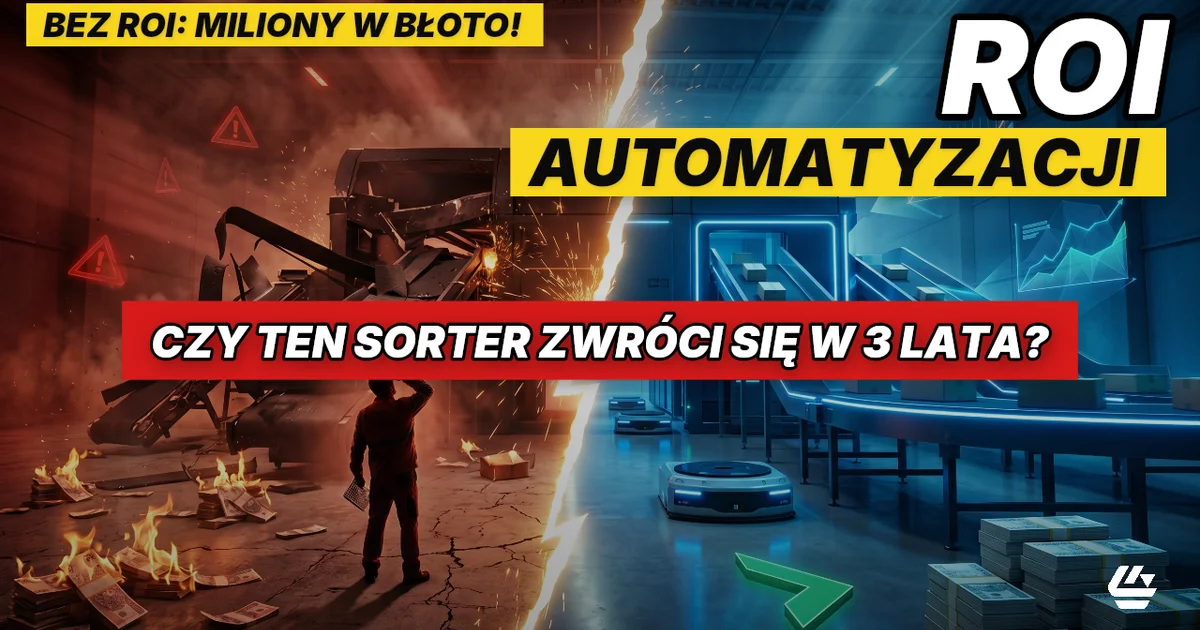 ROI automatyzacji magazynu, zwrot z inwestycji automatyzacja, kalkulator ROI magazyn - LOCURA