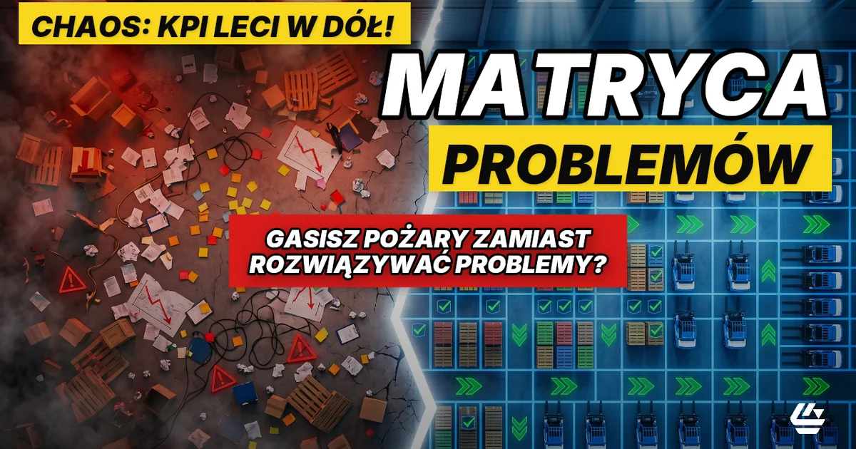 rozwiązywanie problemów w logistyce, diagnostyka magazynu, matryca problemów - LOCURA
